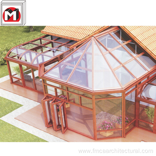 Customized Winter and Summer Garden Free Standing Sunroom